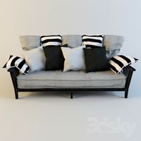 sofa with cushions-2