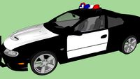 2006 Pontiac GTO LVMPD Blank Police Car