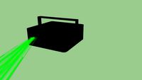 green dj laser