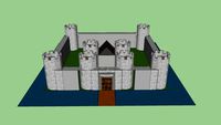 Harlech Castle (with moat)