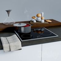 Casserole dish with stainless steel decor Kitchen