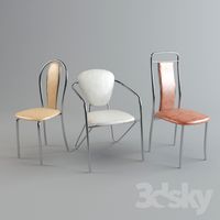 A set of chairs