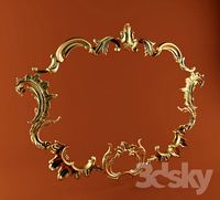 Carved frame