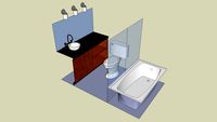 Bathroom layout
