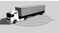 Truck Turntable 18000mm Diameter