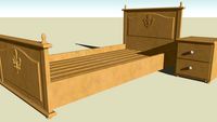 bed lit royal 1 place