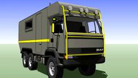 Camper Truck, DAF 6x6