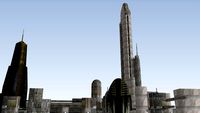 Coruscant city