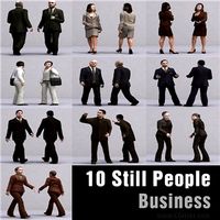 BUSINESS PEOPLE- 10 STILL MODELS (MeBuS0003)