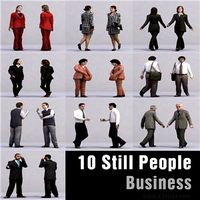 BUSINESS PEOPLE- 10 STILL MODELS (MeBuS0001)