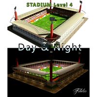 Stadium Level 4 Day & Night - 3D Model