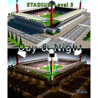 Stadium Level 6 Day &amp; Night - 3D Model