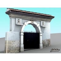 Villa main entrance 1 - 3D Model