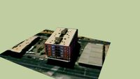 Edificio Turquía (Plaza del pueblo saharaui, Lorca)