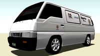 Nissan Urvan ABS-CBN Van