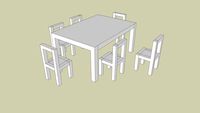 table and chairs