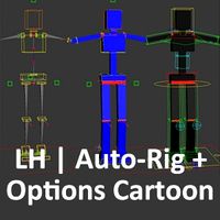 LH | Auto-Rig + options cartoon