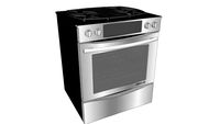 JGS9900CDS 30' Slide-In Gas Downdraft Range with Convection