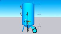Máquina de jato 270 litros