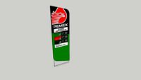 Totem de Pemex Nueva imagen, nivel 1 y 2