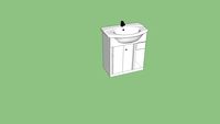 Vanitory chico Argentino - Argentinian small bathroom vanity