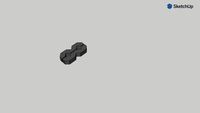 Grass Block Paving 2 Lubang