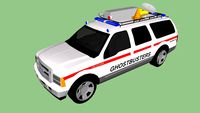 new ecto-1 (it's not a cadilliac hearse, it is a ford expedition)