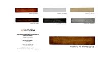 Revestimento Cimentício Gauss Rustic Fit Terracota 26x6
