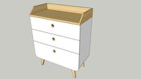Commode Zen by Laurette blanc