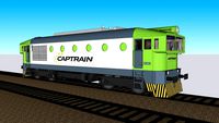 ORLANDINI MASSIMO ENGINE CAPTRAIN LOCO DIESEL D 753 CARGO ENEROTH RAIL ROAD SYSTEM