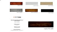 Revestimento Cimentício Gauss Rustic Fit Café 26x6