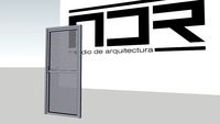 Puerta Metal Jardin