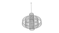 Chandelier piet hein eek