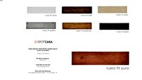 Revestimento Cimentício Gauss Rustic Fit Puro 26x6