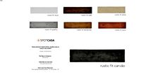 Revestimento Cimentício Gauss Rustic Fit Carvão 26x6