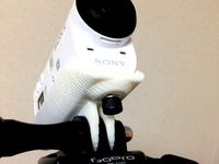 SONY HDR-AZ1VR Attachment for Gopro Mount by CyberCyclist