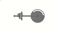 JEE-O slimline shower set - Gunmetal