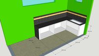 Meja Dapur Pantry