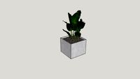 Floreira Cubo by De Lazzari