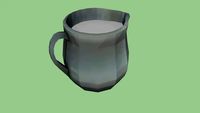 kanne mit milch