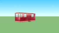 Pink & Gold Static Caravan