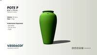 Vaso Pote P - Vaso e Cor