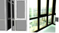 Balcony windows REHAU Остекление балкона