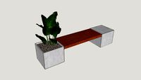 Banco Cubo Linea by De Lazzari