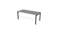 MECO desk 180x80 modesty panel TRIS