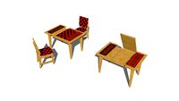 Children's furniture 儿童桌椅-www.caotu66.com