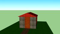 cabane de jardin en bois