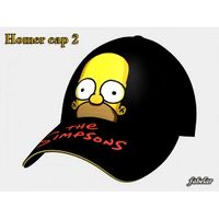 Homer Simpson cap 2 - 3D Model