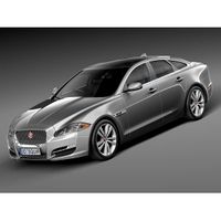 Jaguar XJ 2016 - 3D Model