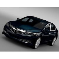 Honda Legend Hybrid 2015 - 3D Car for Maya